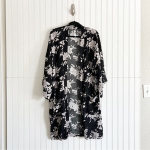 Spiritual Gangster One Size Maya Floral Kimono